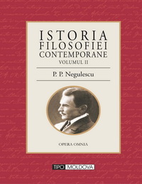 coperta carte istoria filosofiei romanesti - vol. ii de p. p. negulescu 